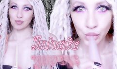 INHALE findom Princess Lucky’s seductive femdom smoking will mesmerize