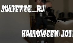 Juliette_RJ on a Halloween creepy JOI including cum countdown - JOI - FOOT FETISH - CUM COUNTDOWN - RED LONG TOENAILS