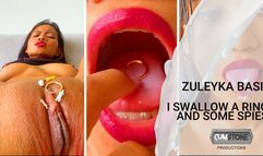 I swallow a ring and some spies - Zuleyka