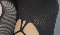 Exiting night with trampling, foot smothering, jerking of and blowjob to My choosen one and he is playing with My georgeous vagina