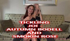 Tickling JOI - Smokin Rose And Autumn Bodell Sensual Tickling Instruction With Armpit Tickling, Back Tickling and Arm Tickle JOI