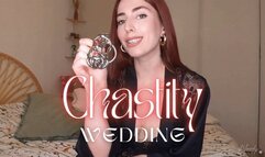 Chastity wedding - Sadistic femdom keyholder YMarie turns you into an obediant caged slave - CHASTITY - HUMILIATION - ROLEPLAY - TEASING - ANAL PLAY