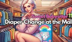 Messy Diaper Change at the Mall (Sweet Babysitter 11)