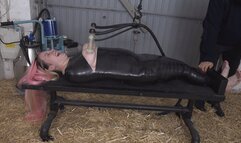 Maria mummified and heer feet tickled ( HD )