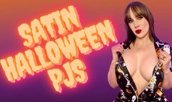 Satin Halloween PJs WMV