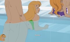 Milftoon Drama - Ep.1 - ASS FUCK IN THE POOL
