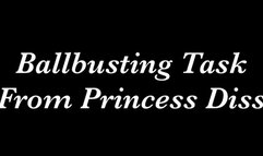 Ballbusting Task from Princess Diss