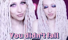 You didn’t fail : Princess Lucky positively dominates your mindset into kinky happiness