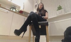 Financial Knee High Boot Slavery (MOV)