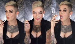 720p Goddess Lace Makes you Smoke 5 Cigarettes, Degrades you