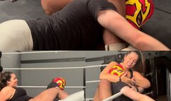 Skinny male jobber gets tied in knots