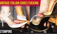 Italian Pointed Toe High Heels Shoes Fucking Shoejob Stomping Femdom CBT