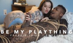 Be My Plaything: Bound Femdom Sex, Milking and PCT with Rooster