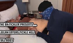 LEELAH ENTERS TICKLE HELL - FULL BODY