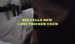 BIG FELLA NEW 1 INCH THICKER NEW COCK