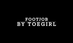 Reverse Barefoot Soles Up Footjob by ToeGirl