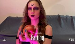 Taste my gaseous venom! Halloween Farting (4K VIDEO)