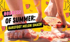 Curvy Sole Goddess - Goddess of Summer: Barefoot Melon Smash