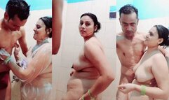 Couple's Steamy Bathroom Scene - Fever Turns Into Passion