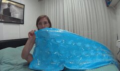 INFLATE MATTRESS BY MOUTH AND BLOW OFF 3 (IN)