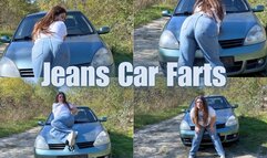 Stinky Car Farting Queen In Jeans