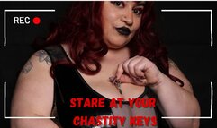 Stare At Your Chastity Keys