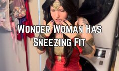 Wonder Woman Sneezing Fit 1080p