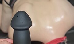 Stunning BDSM session with spanking, candle wax, trampling, foot worship with foot smothering, bondage, penis gag and spitting