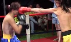 DWW Topless Boxing - Lessja vs Svetlana Kr