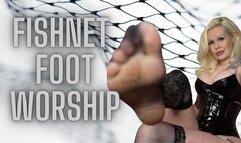 Fishnet Fetish: Foot Worship