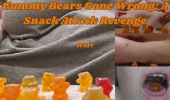 Gummy Bears Gone Wrong: A Snack Attack Vore Revenge by SSBBW Ratchet Rachel WMV