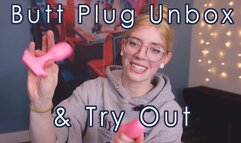 Squarepeg Butt Plug Unbox and Try Out