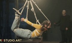 Arina - A Long Bondage and Discipline Session with Plenty of Ropes and Gags (HD 720p MP4)