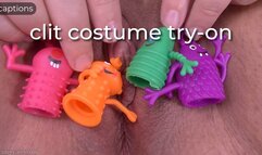 clit costume try-on