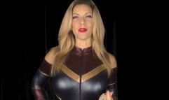 Unleash Your Fantasy: Dominate with Goddess Gwen as Captain Marvel