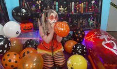 Punkin' Blows and Gives Love To Halloween Balloons