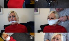 Busty blonde personal investigator cally gets chair tied and multi gagged (mp4)