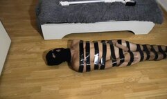 Vacuuming the one tied with black tape MOV