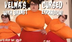 Velma Gets Cursed With Breast Expansion - WMV