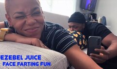 Face Farting Fun With Jezebel Juice