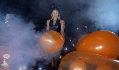 Madi B Doesn't Like Halloween-Pops Mass Balloon Party 4K (3840x2160)