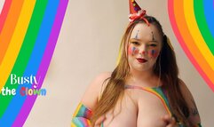 BUSTY THE CLOWN TOPLESS JOI COUNTDOWN