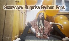 Scarecrow Surprise Balloon Pops