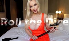 Roll the Dice - Day 27 Locktober Chastity Challenge Slave Tasks Femdom Mistress in Latex Emily Marilyn CBT