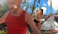 Sukisukigirl - Our Camping Adventure ( PUBLIC SEX VLOG