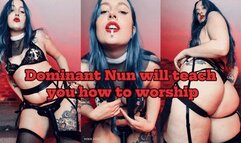 Dominant Nun Will Teach You How to Worship | Mika Kedi [MP4 FHD]