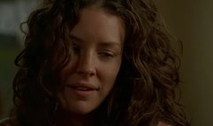 Evangeline Lilly sexy scenes in Lost series