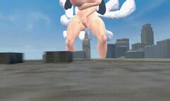 Giantess Ahri [vore, Growth, Insertion]