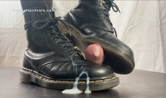 A Shoejob Cumpilation - All cumshots from our Clips Tramplegirl uses her Doc Martens Boots - Bootfetish - Boot domination - different camera angles - HD