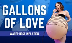 Gallons of Love (Version 2) - Water Hose Belly Inflation